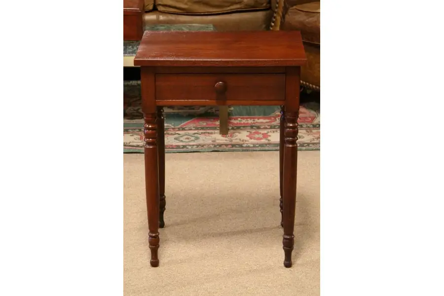 Photo of Antique New England Walnut Table circa 1835