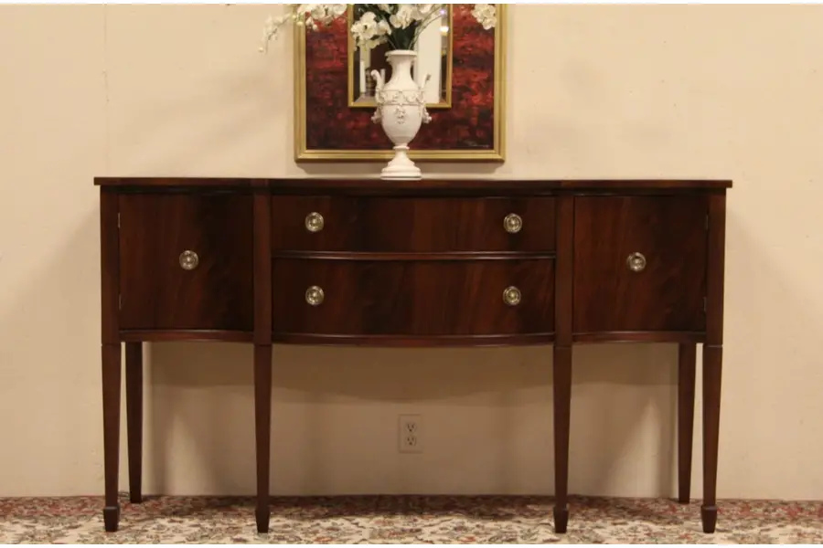 Photo of Georgian Mahogany Sideboard Buffet, Union National