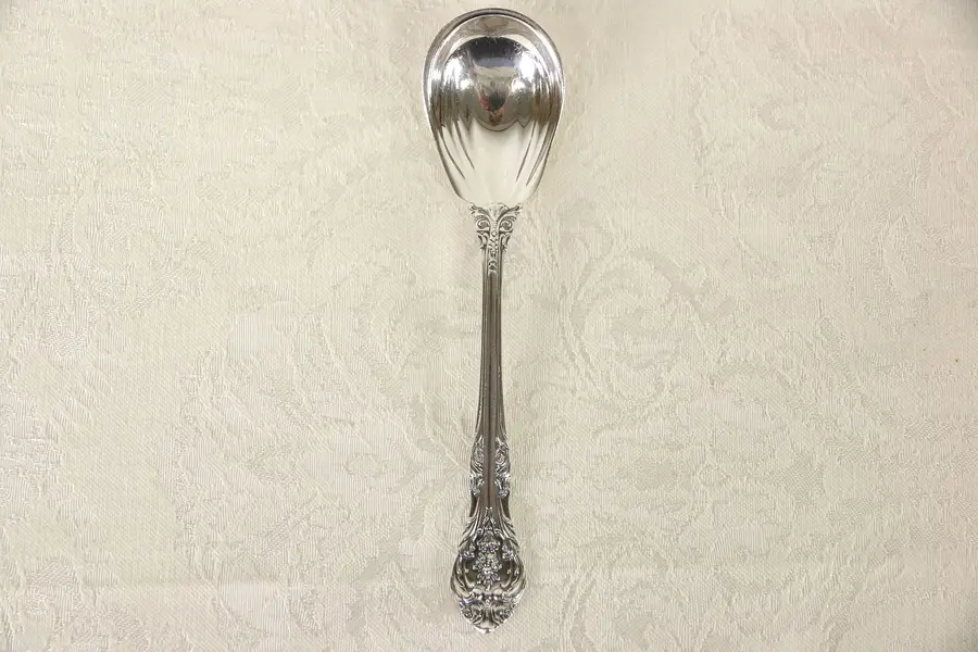 Photo of King Edward Gorham Sterling Silver Sugar Serving Shell Spoon, No Mono