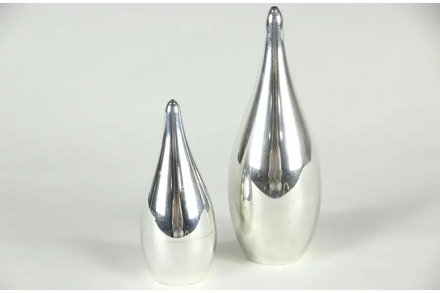 Photo of Allan Adler Signed Midcentury Modern Salt & Pepper Shakers
