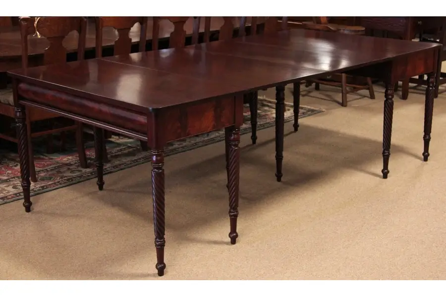 Photo of Sheraton 1920's Mahogany Dining Table or Game Tables
