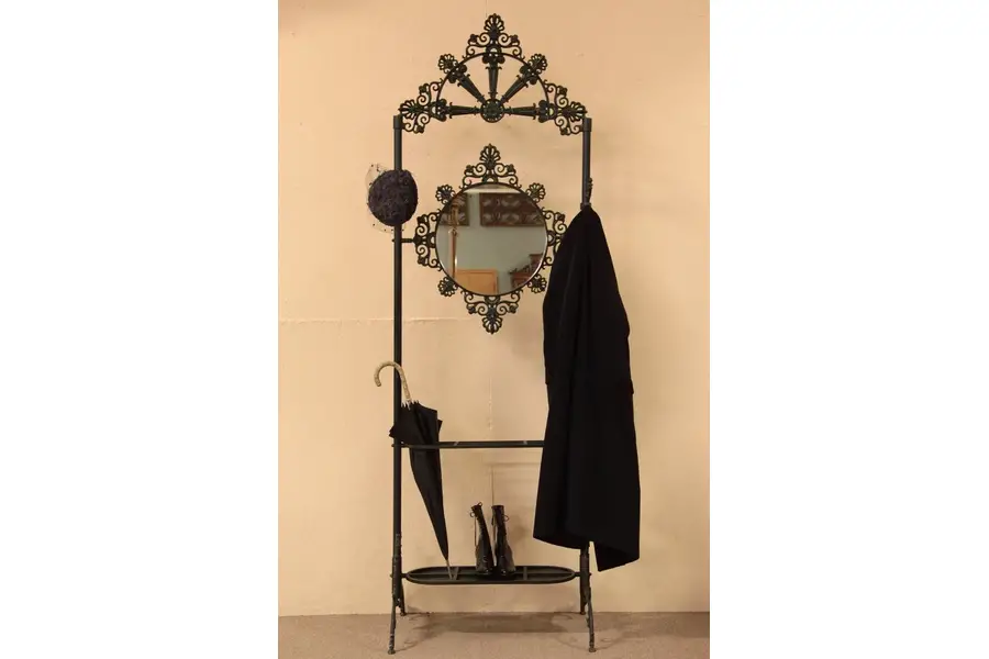 Photo of Victorian Cast Iron Hall, Umbrella or Cane Stand