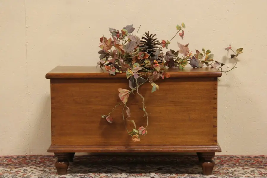 Photo of Country Pine Immigrant Trunk or Blanket Chest