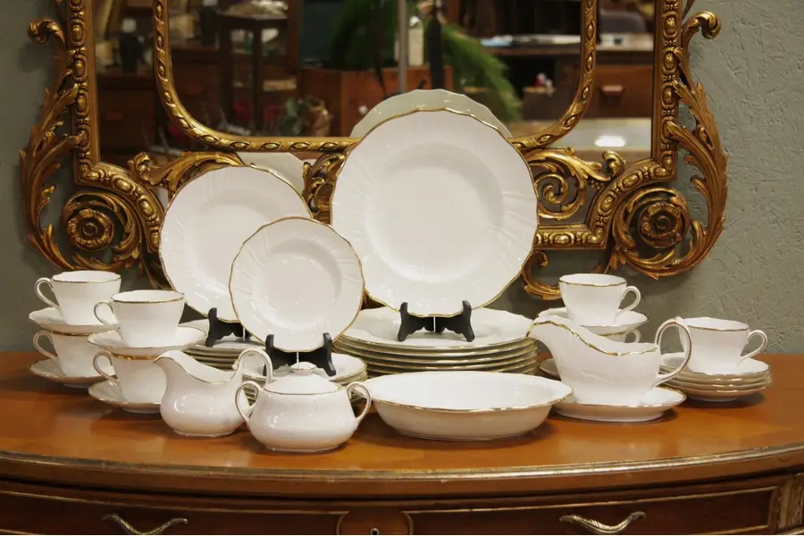 Photo of Set of Richelieu English Spode China 43 Pc.