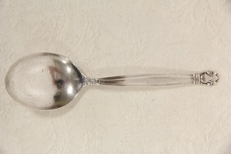 Photo of Sterling Silver Antique 1910 Baby or Jelly Serving Spoon