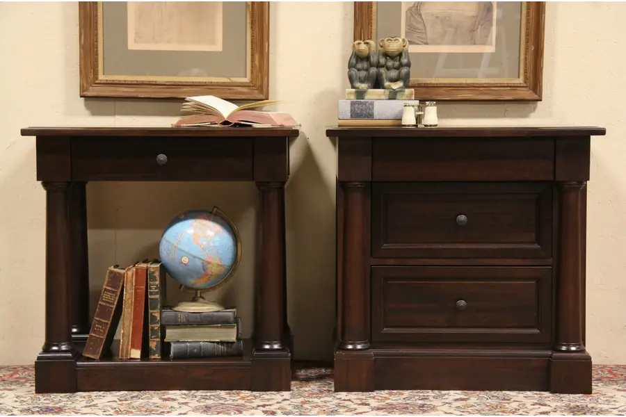 Photo of Pair Michael's Restoration Hardware Nightstands or End Tables