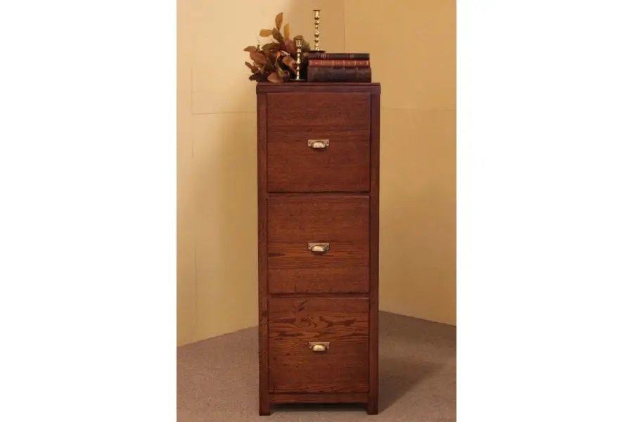Photo of Oversize Oak Print, Map or Drawing File Cabinet