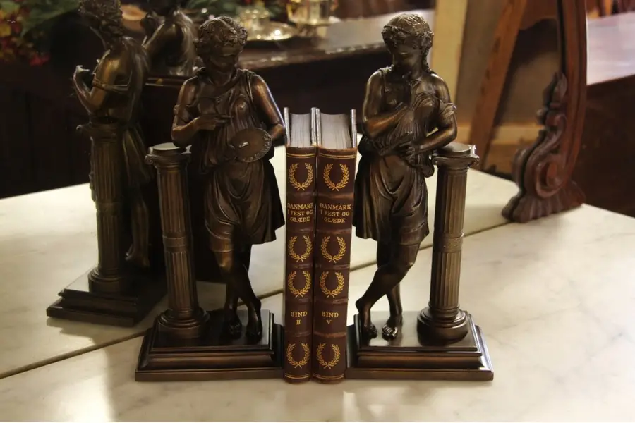 Photo of Pair of Classical Statues, Art & Music Sculptures