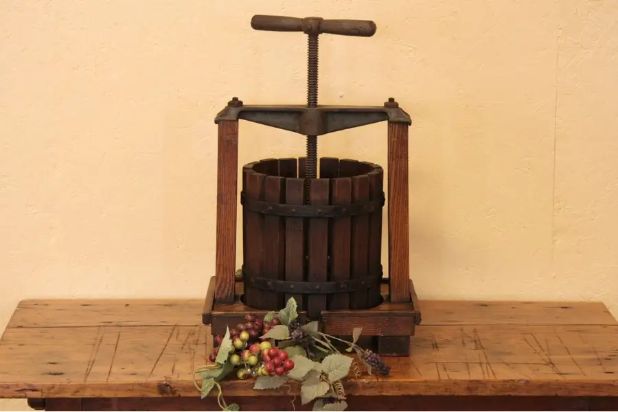 Photo of Oak & Iron Wine or Cider Press