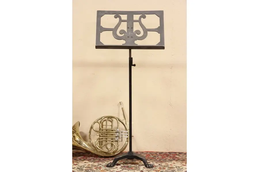 Photo of Iron 1900 Antique Adjustable Music Stand