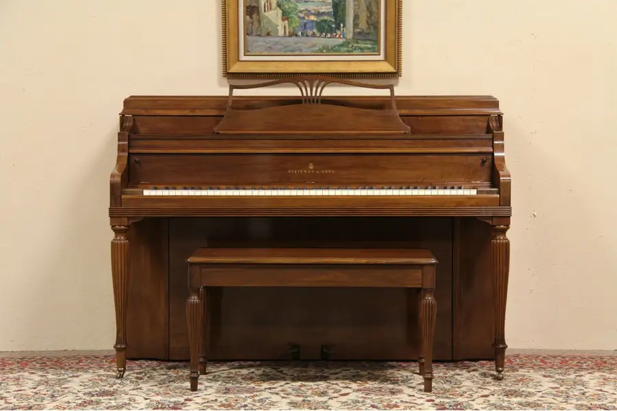 Photo of Steinway 1963 Console Piano & Bench