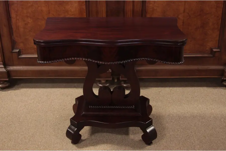 Photo of Empire Mahogany 1840's Game Table