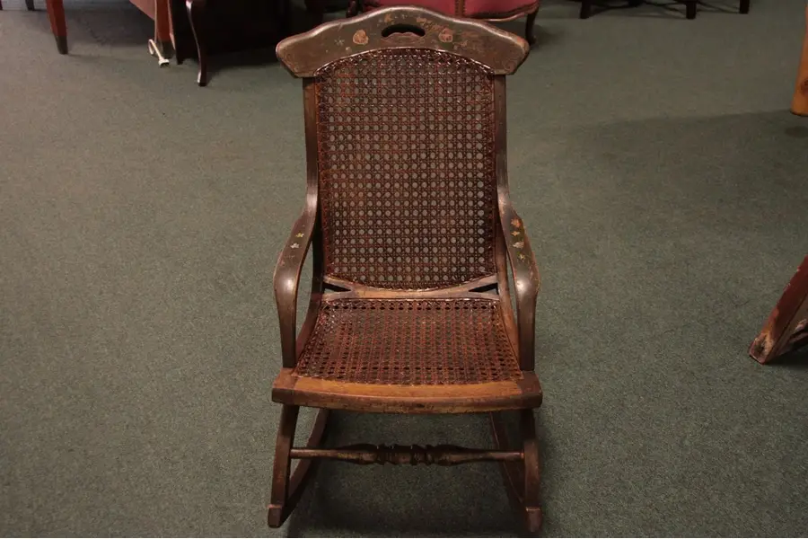 Photo of Country Victorian Painted Child's Rocker