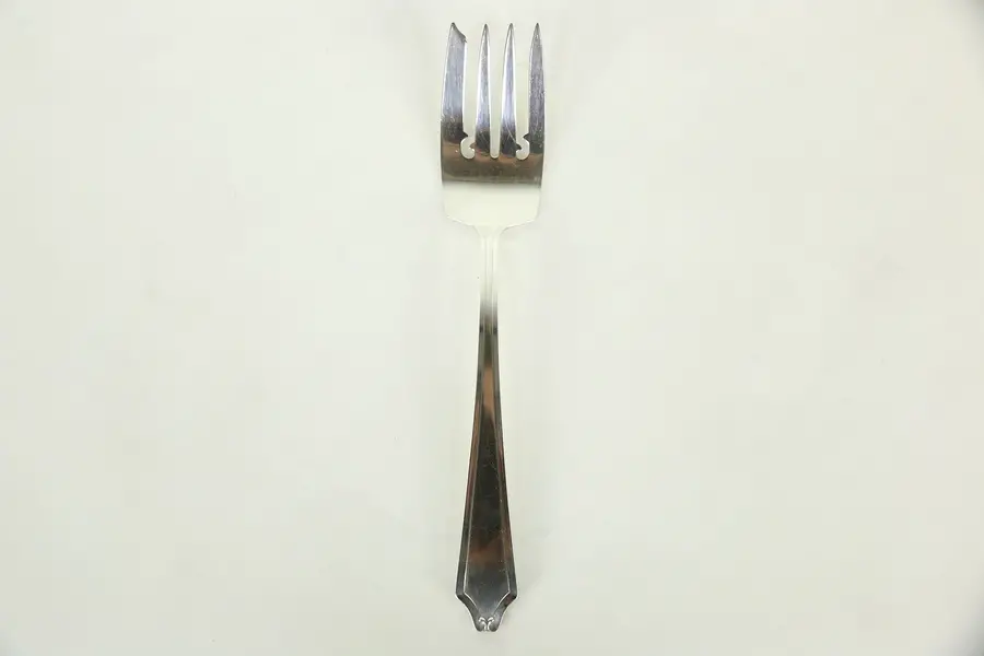 Photo of International Sterling Silver Antique Serving Fork, Pat.