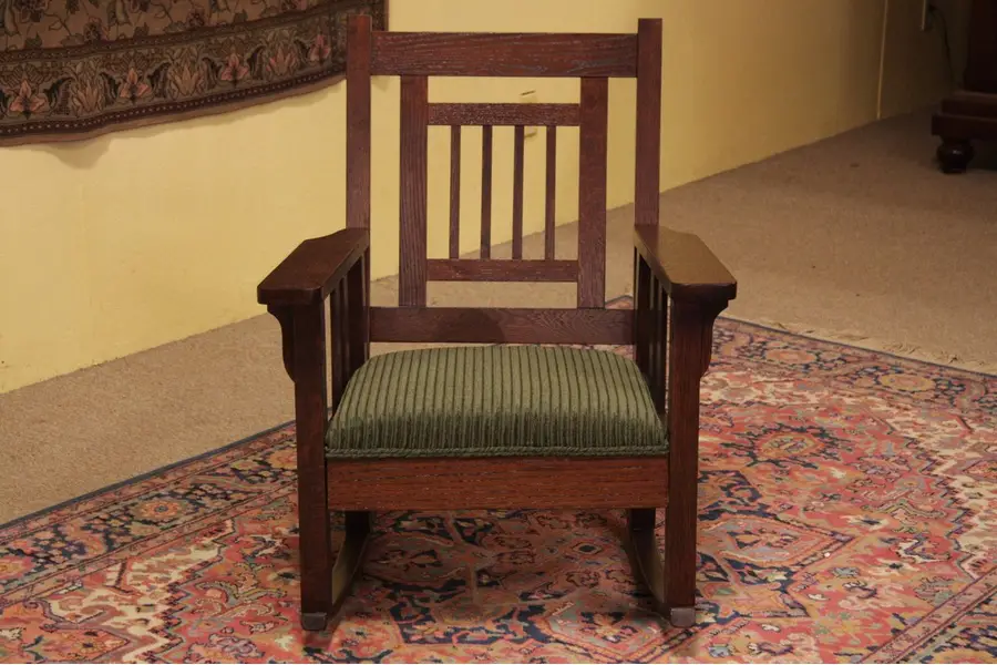 Photo of Arts & Crafts Mission Oak Rocker