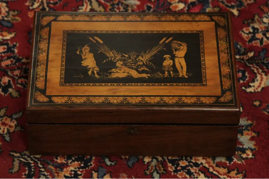 Photo of Victorian Antique 1875 Lap-Top or Travel Desk