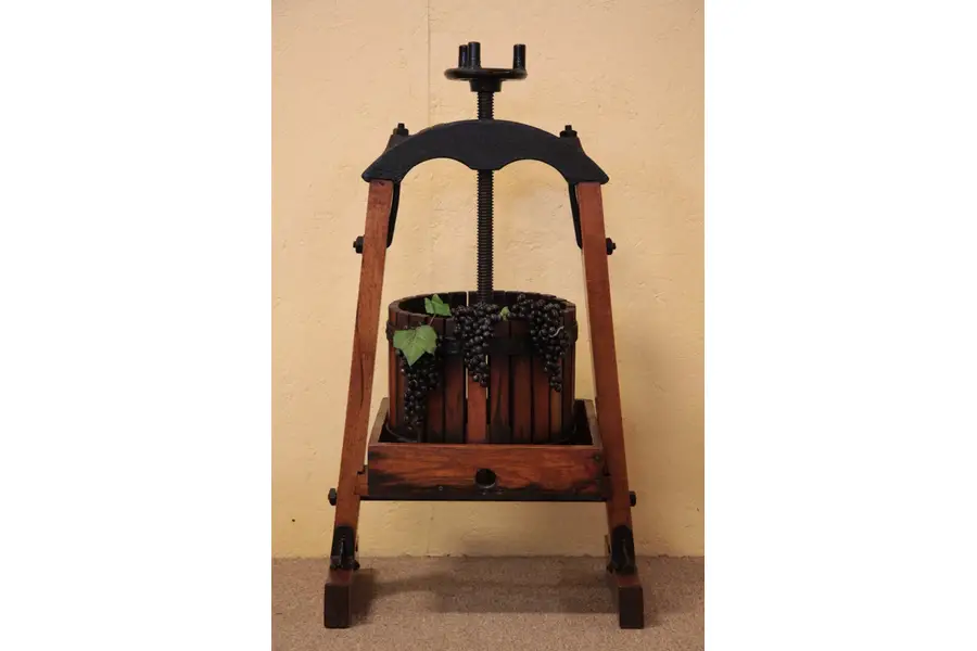 Photo of Oak & Iron Country Antique Cider, Fruit, Wine Press