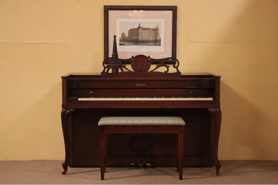 Photo of Acrosonic by Baldwin Mahogany Spinet Piano