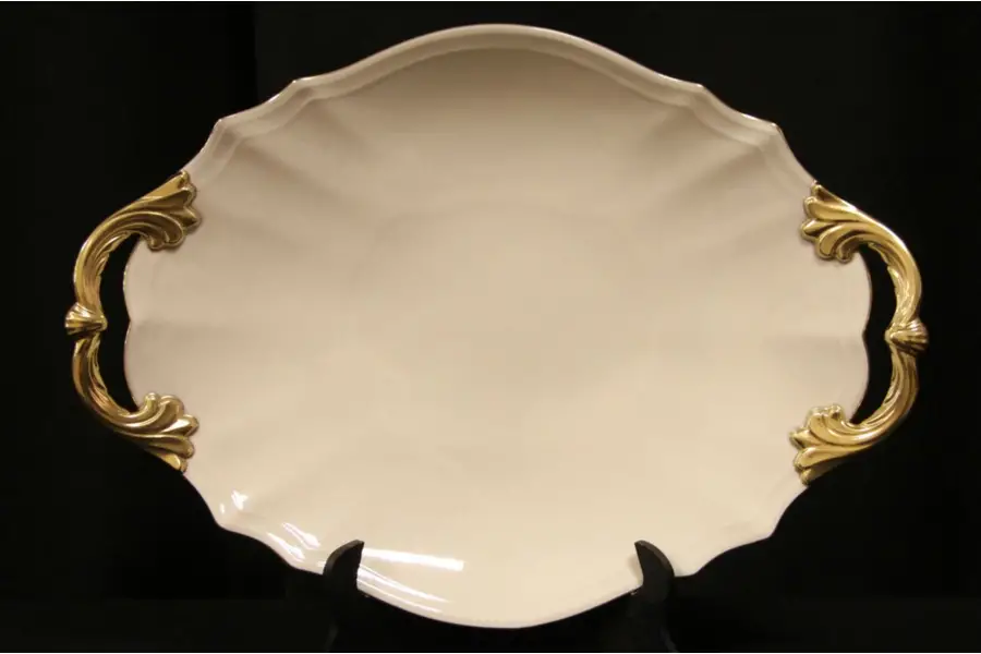 Photo of Lenox Eternal Cream & Gold 16 1/2" Platter