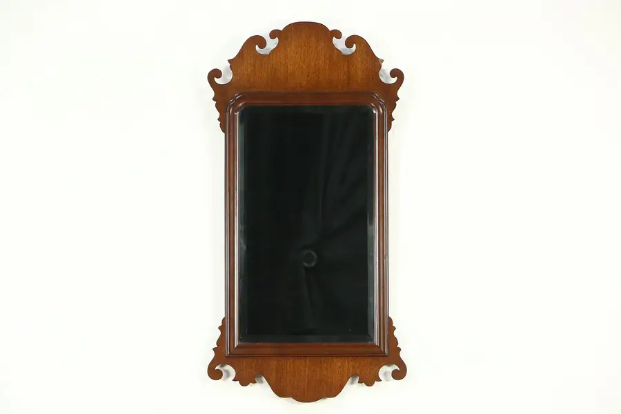 Photo of Colonial Williamsburg Looking Glass Chippendale Mirror Authorized Replica #1