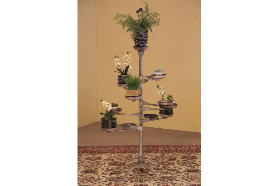 Photo of Victorian Iron Planter or Candle Holder