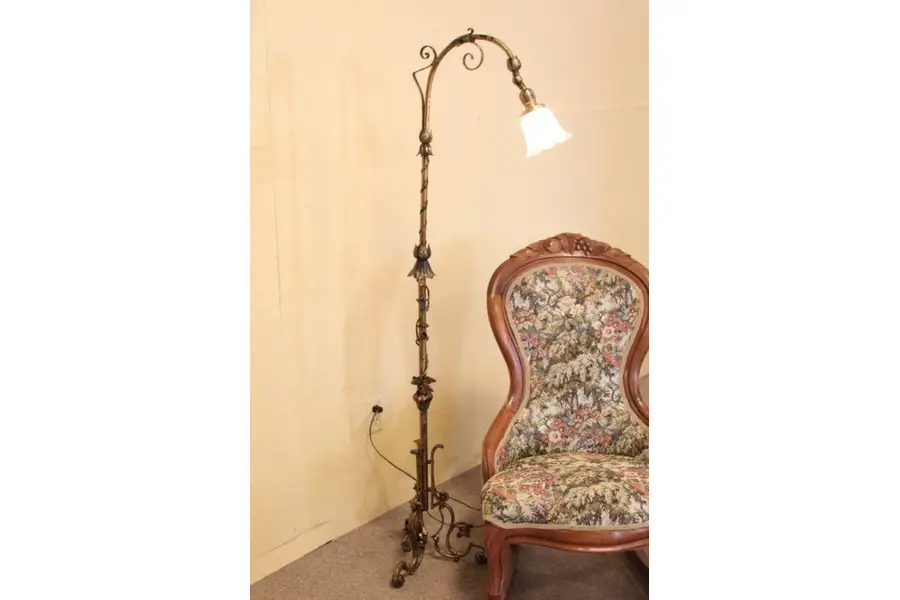 Photo of Chairside Reading or 1920's Bridge Lamp