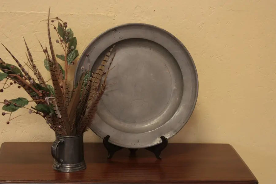 Photo of Pewter Charger, c1720, Danish