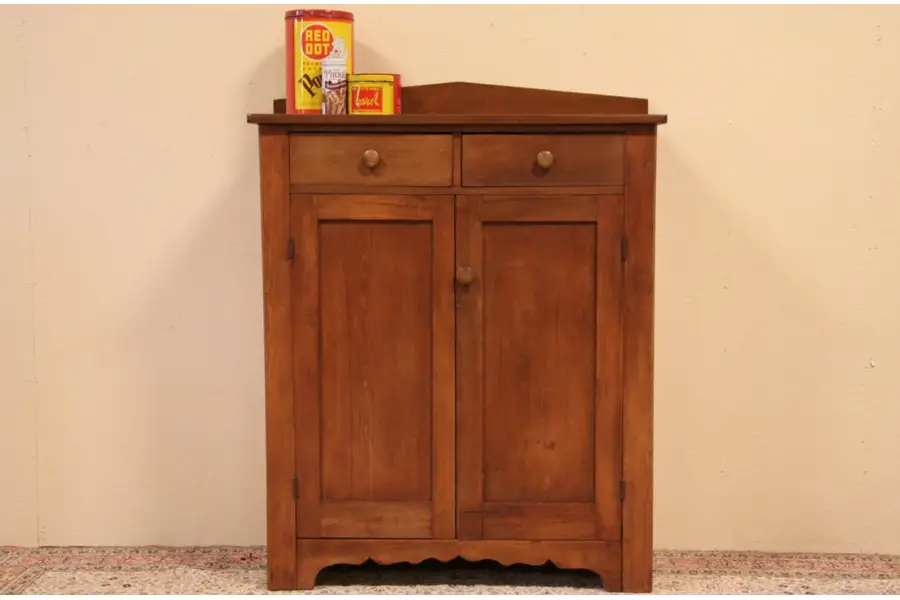Photo of Country Walnut Jelly Cupboard