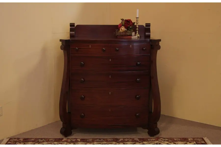 Photo of Empire Antique Tall Chest or Dresser