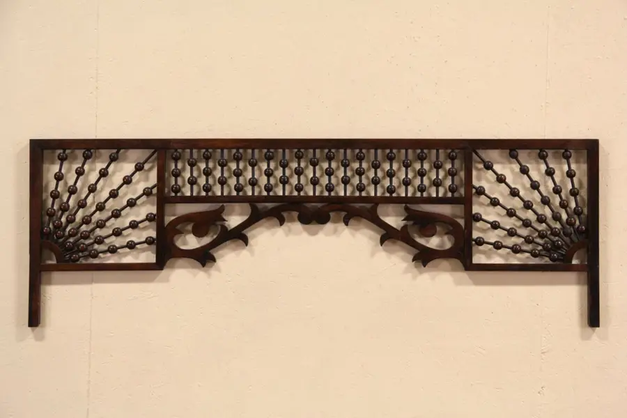 Photo of Victorian 1880 Antique Architectural Salvage 5' Fretwork Grill
