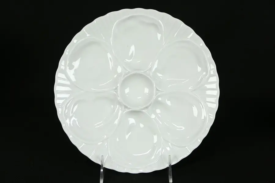 Photo of Pillivuyt France Signed Antique 1900's Oyster Plate