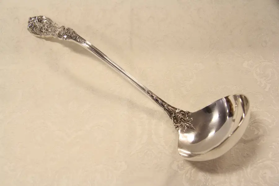 Photo of Francis I Sterling Silver 12" Soup Ladle by Reed & Barton