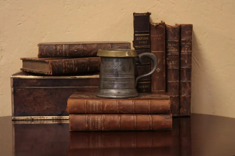 Photo of Pewter 1/2 Pint Tankard, Queen Elizabeth Mark