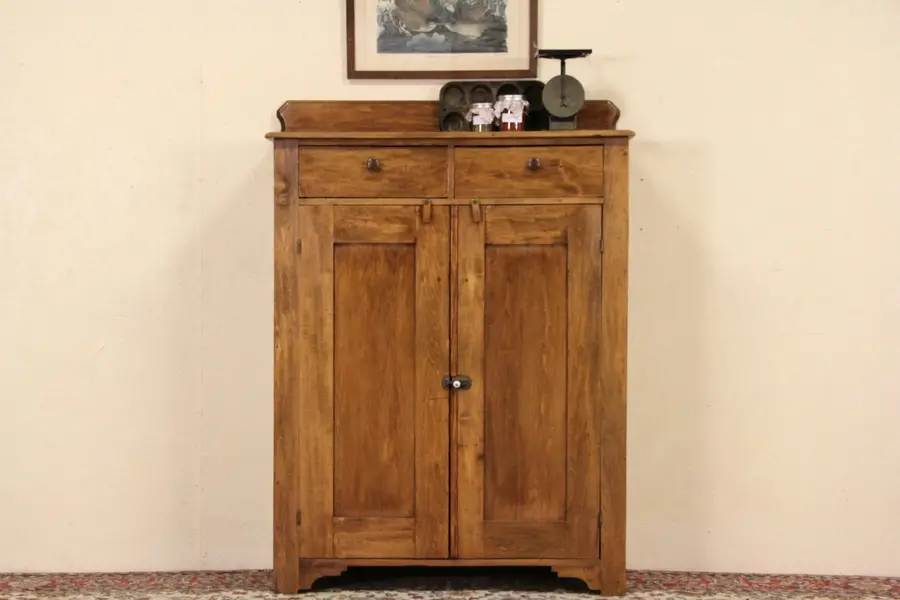 Photo of Country 1890's Antique Pantry Jelly Cupboard