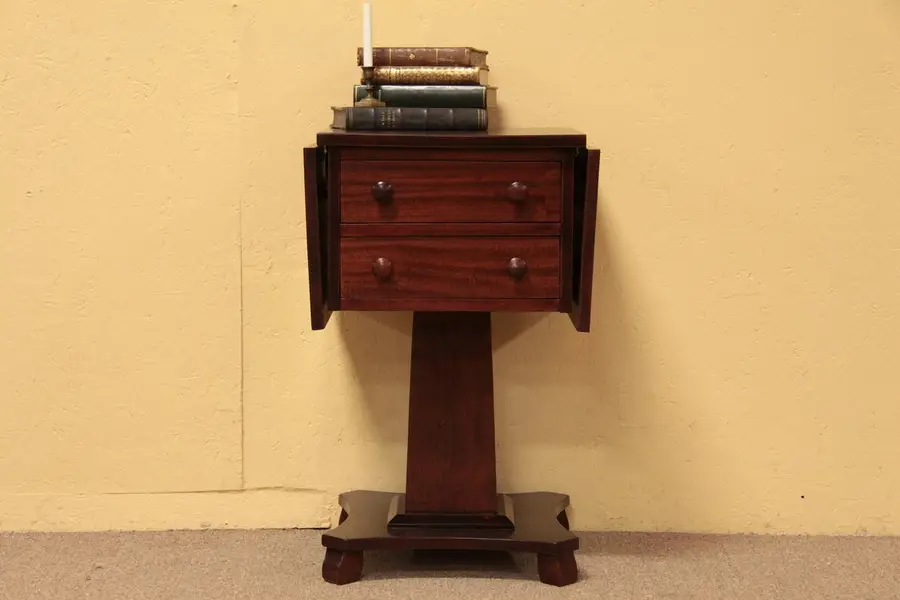 Photo of Dropleaf Sewing, End Table, or Nightstand