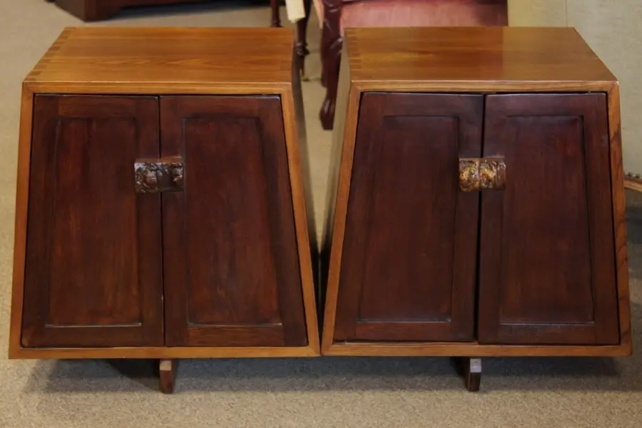Photo of Designer Asian End Tables or Night Stands
