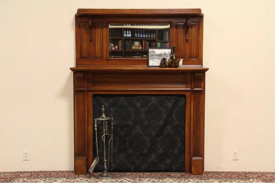 Photo of Eastlake 1880 Fireplace Mantel & Surround
