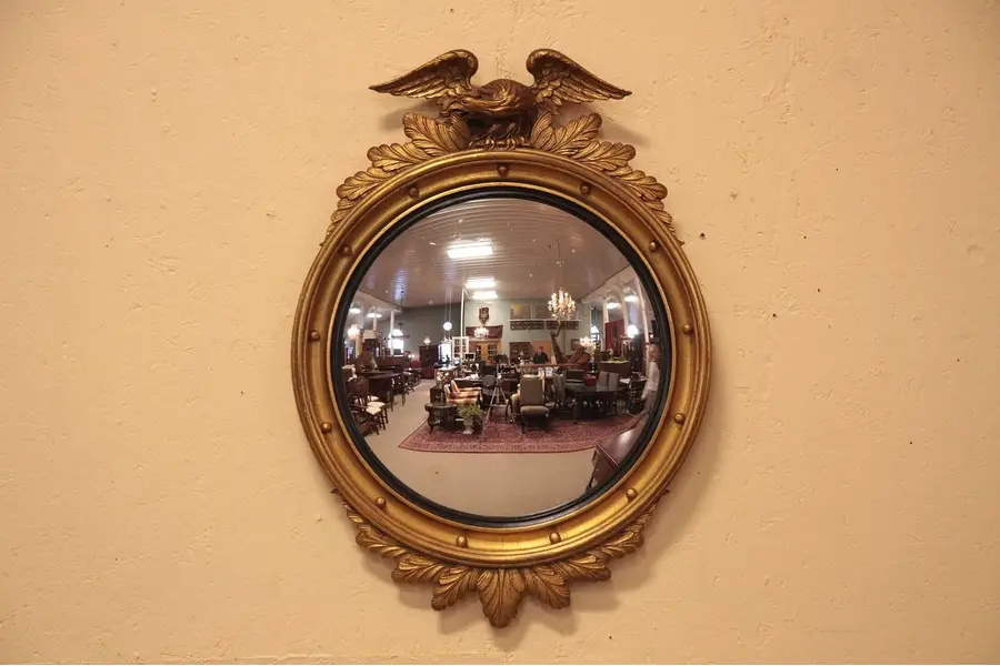 Photo of American Federal 13 Colony Convex Mirror