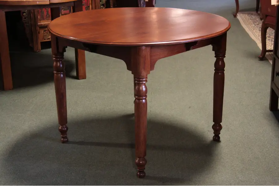 Photo of Victorian Round Antique Pub or Tavern Game Table