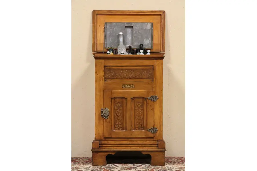 Photo of Alaska Antique 1900 Maple Ice Box