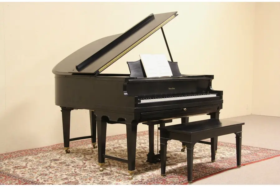 Photo of Haines Bros. 1925 Restored Grand Piano, Ampico Reproducing Player