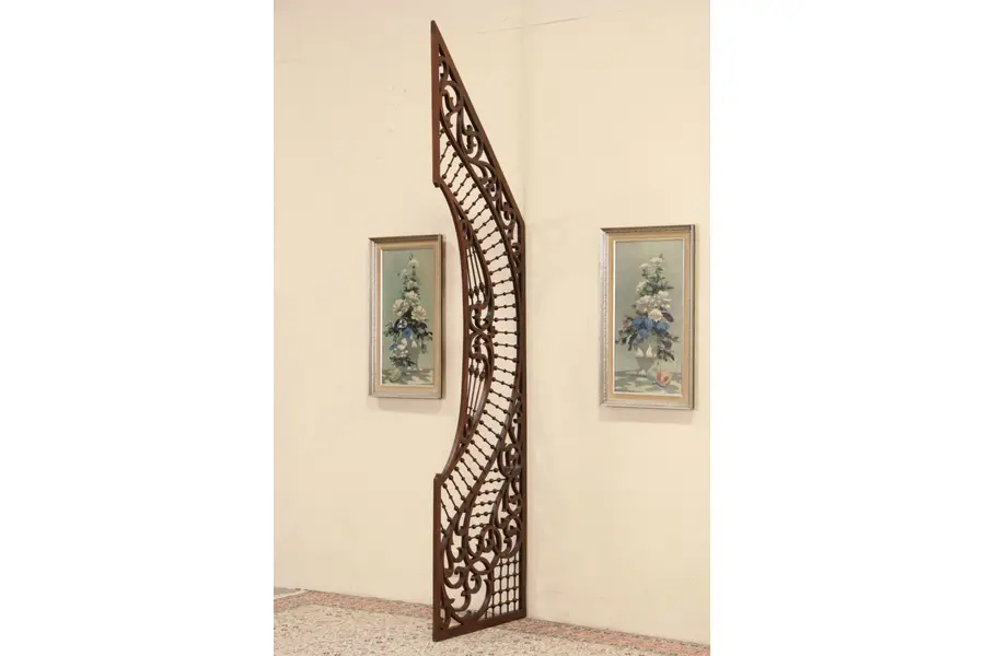 Photo of Architectural Salvage Antique 1880 Victorian Stick & Ball Fretwork