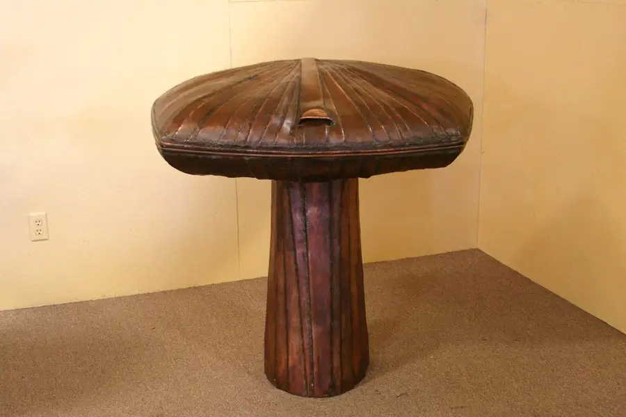 Photo of Art Copper Baptismal Font or Pedestal