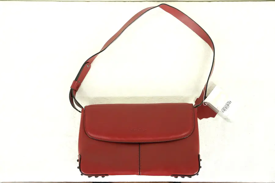 Photo of Alex & Co Red Handbag, Vegan Leather, Has Tags