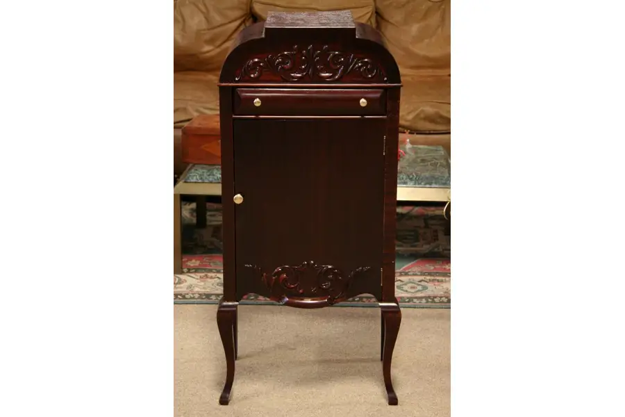Photo of Art Nouveau Antique Music Cabinet circa 1900