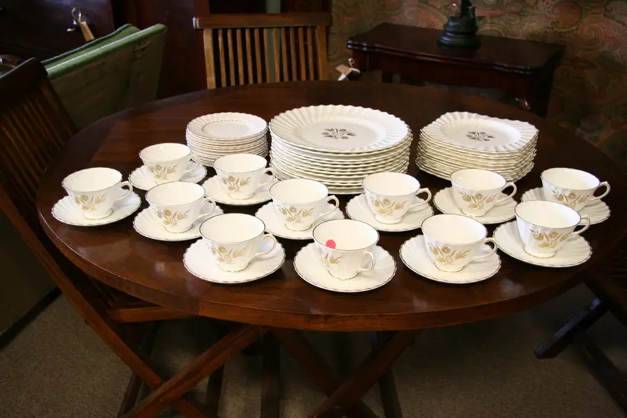 Photo of 59 Pc of Royal Doulton China Adrian & Napier Pattern