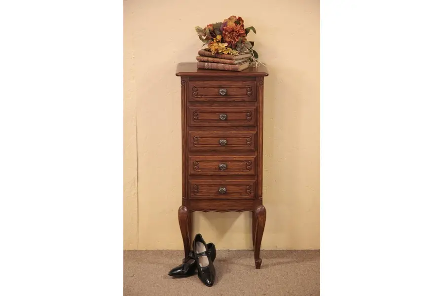 Photo of Country French Oak Lingerie Chest