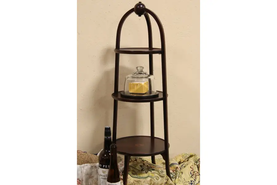 Photo of Muffineer Stand or 1930's Chairside Table, Signed Orinoco