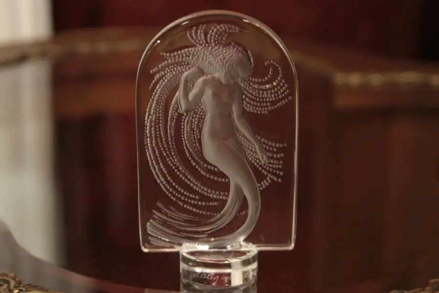 Photo of Lalique Crystal Mermaid Figure