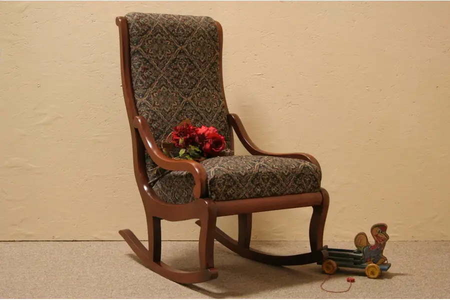 Photo of Victorian Antique Child's Rocking Chair
